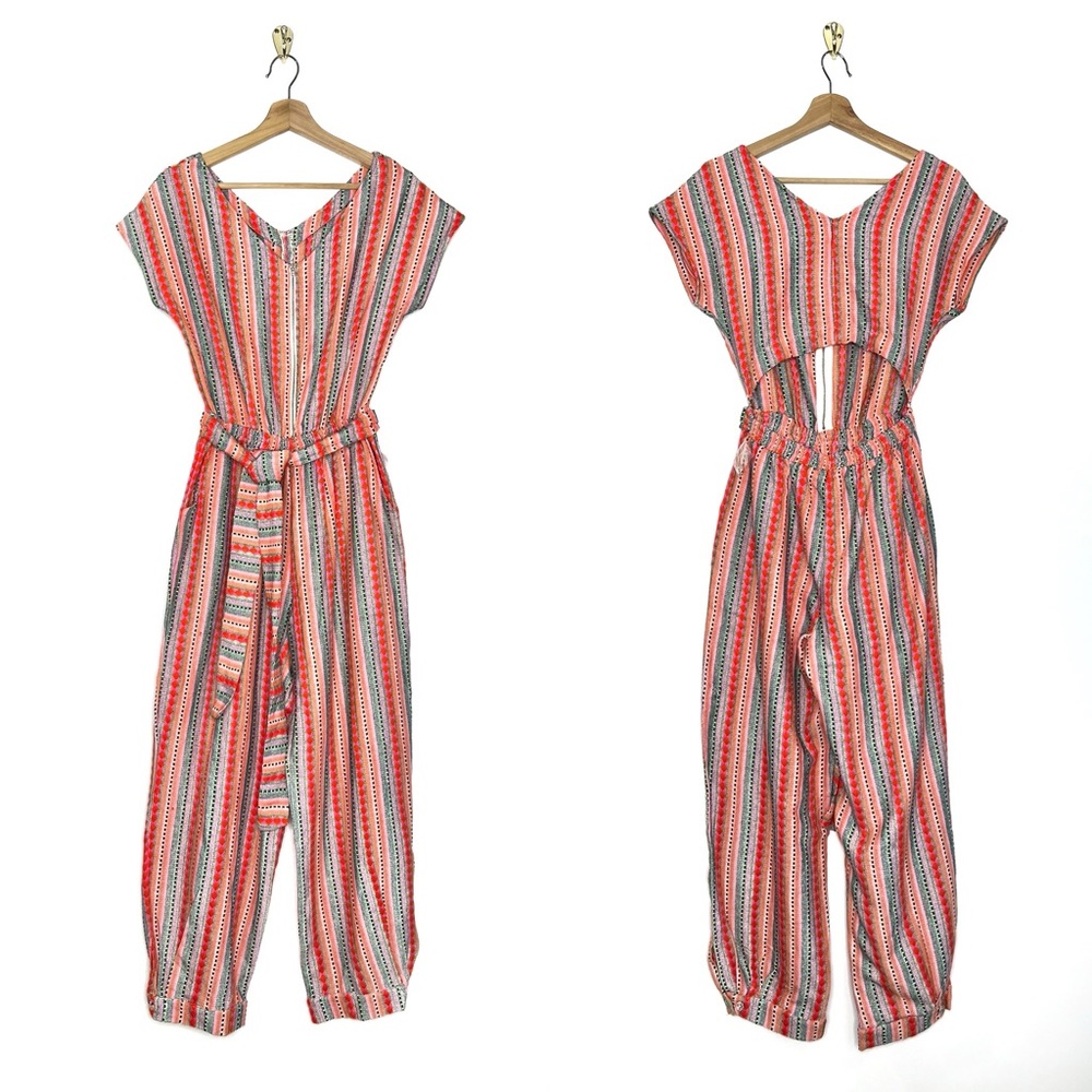 Anthropologie Porridge Alida Cut-Out Jumpsuit